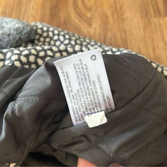 CAT & JACK gray white coat jacket blazer top size 18 months - Picture 4 of 7